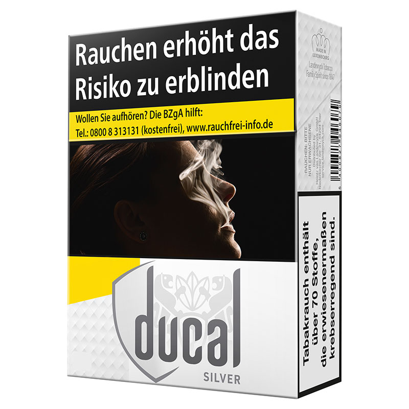 Ducal Silver XL Zigaretten Stange
