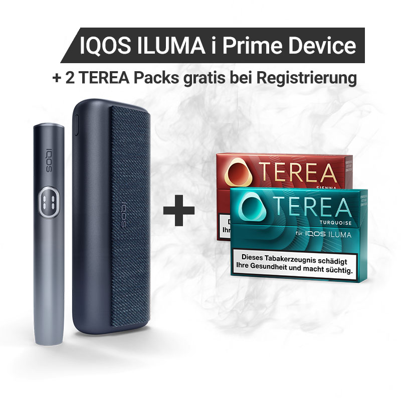 IQOS ILUMA i PRIME Midnight Black + Gratis TEREA Packs