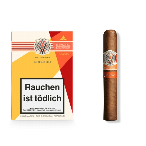 Avo Syncro Nicaragua Fogata Robusto Schachtel