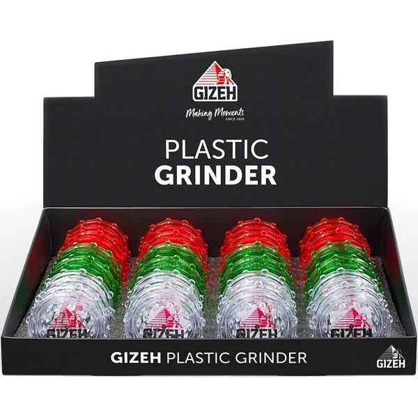 Gizeh Grinder Kunststoff sortiert Gebinde