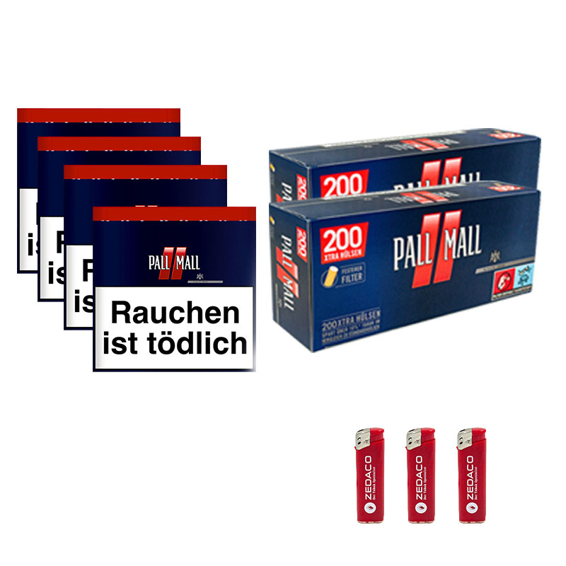 Pall Mall Volumentabak Red S Dose Aktion Large Pall Mall Rot