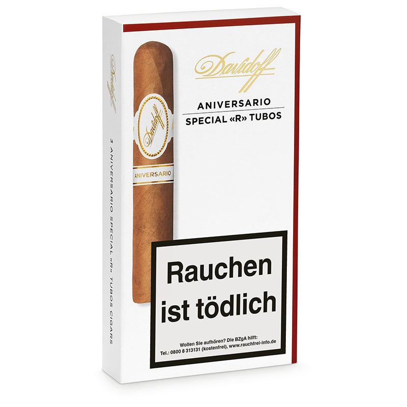 Davidoff Aniversario Special "R" Tubos Zigarren Schachtel