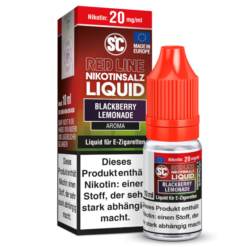 SC Red Line Blackberry Lemonade 20mg Nikotinsalz Liquid