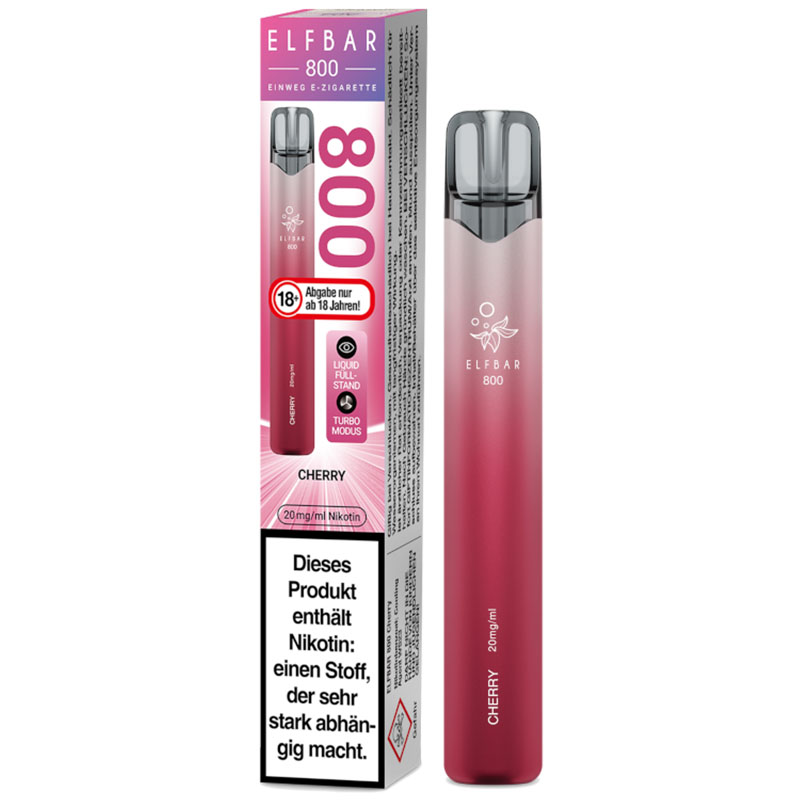 Elfbar 800 Cherry 20mg Einweg E-Zigarette