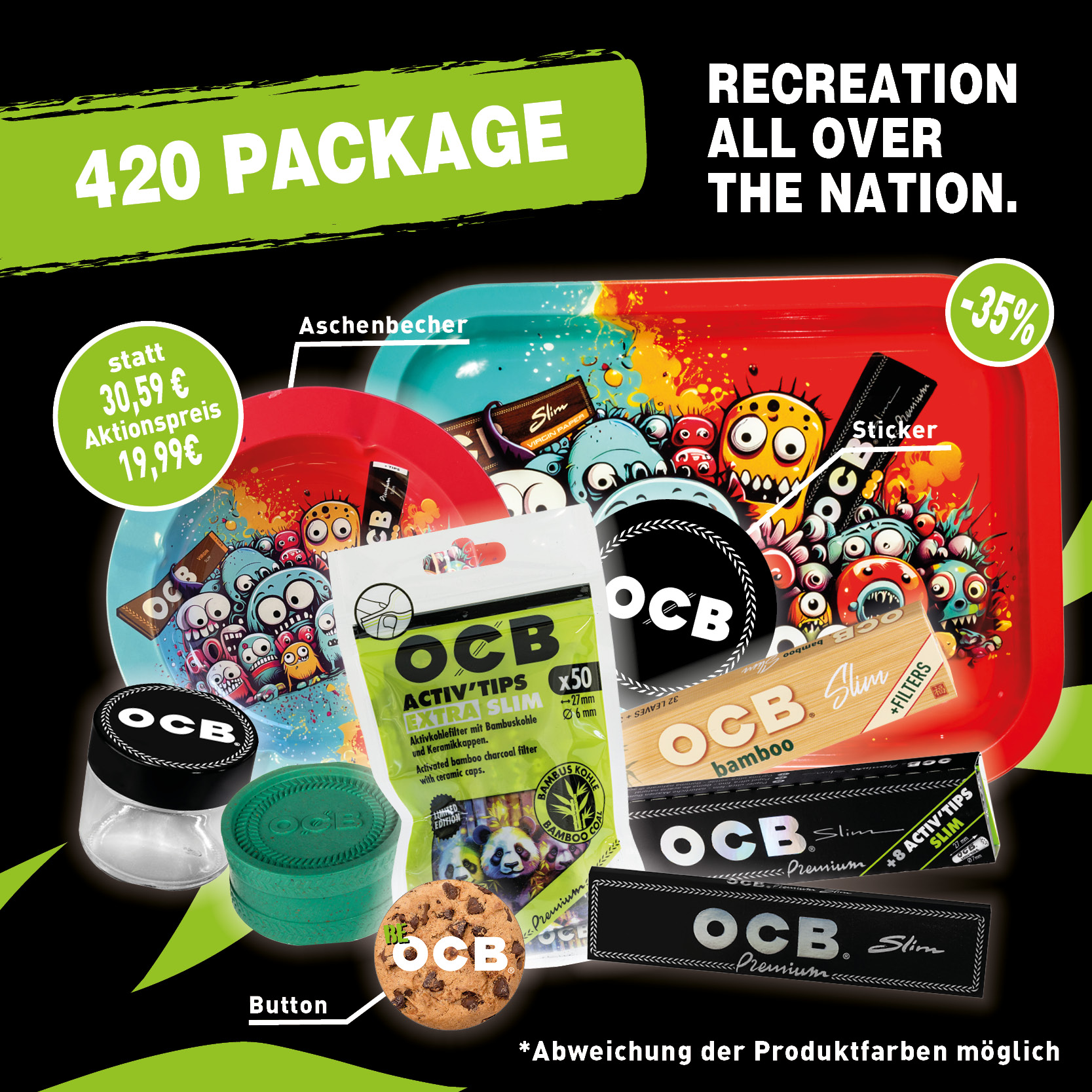 OCB 420 Package Aktion Bundle