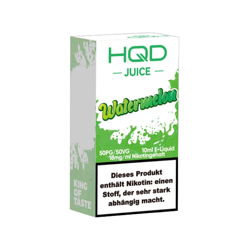 HQD Juice Watermelon 18mg Nikotinsalz Liquid Flasche