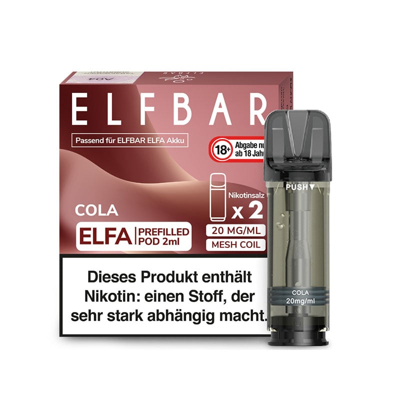 Elfbar Elfa Pods Cola - 20mg Nikotin