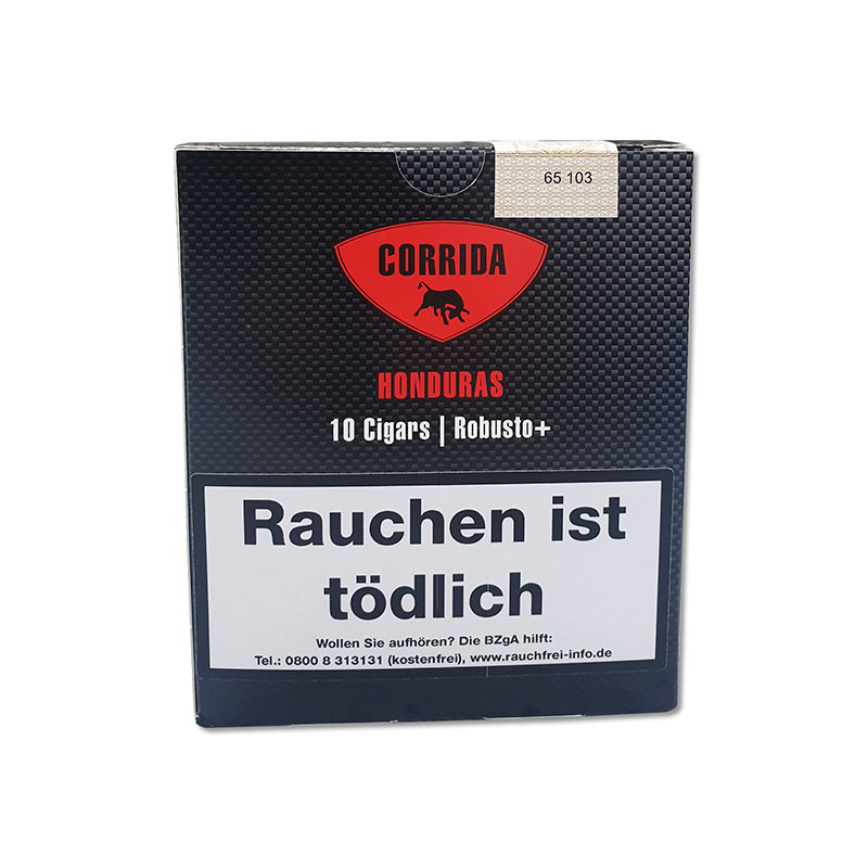 Corrida Honduras Robusto+ Zigarren Packung