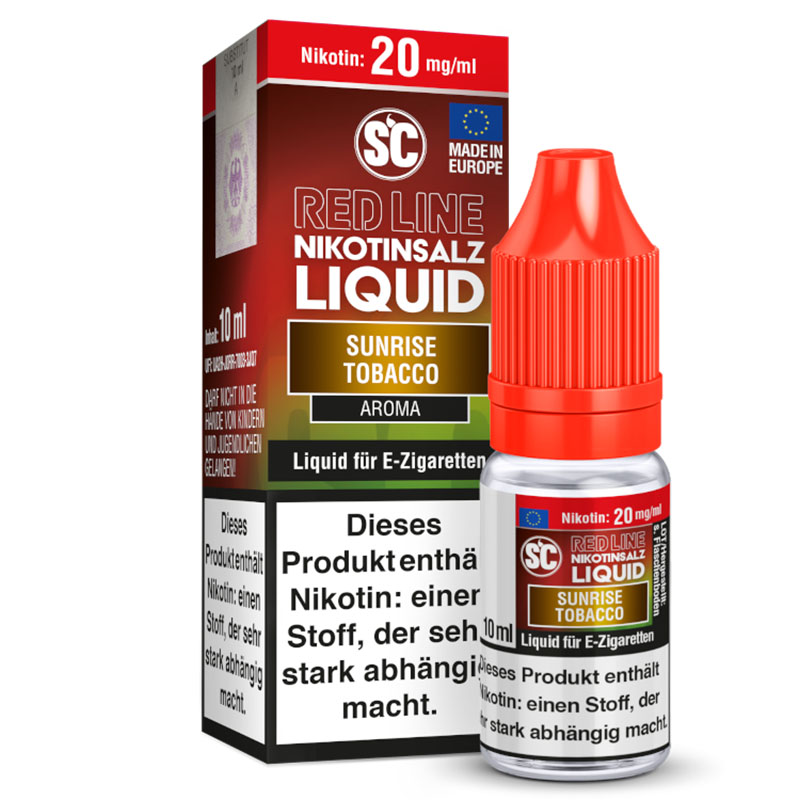 SC Red Line Sunrise Tobacco 20mg Nikotinsalz Liquid