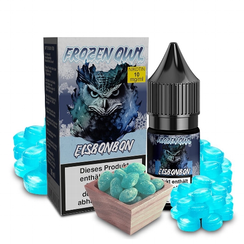 Frozen Owl Eisbonbon 10mg Nikotinsalz Liquid