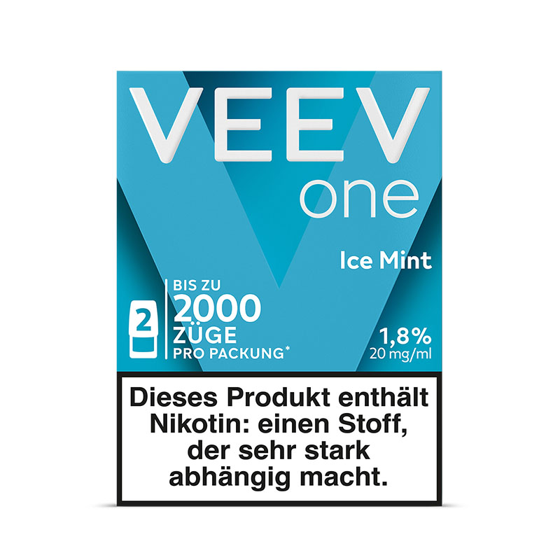 Veev One Ice Mint 20mg Prefilled Pods Packung Front