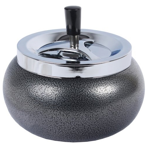 Schleuderascher XXL Metall Steinlack Ø 17cm