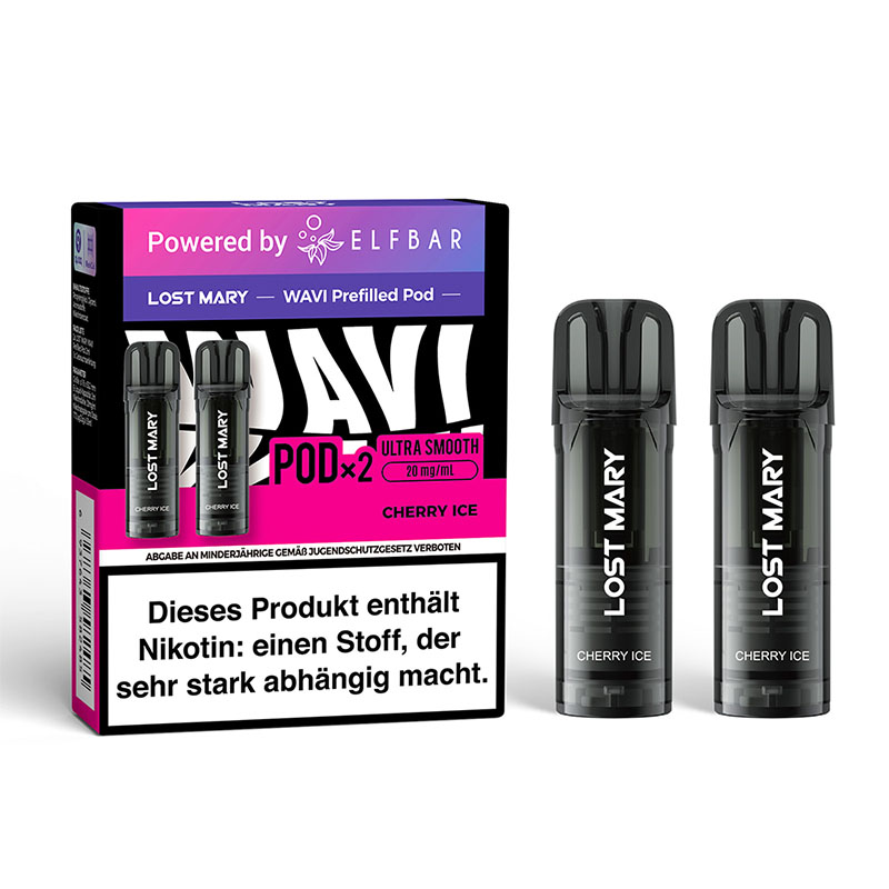 Lost Mary Wavi Cherry Ice 20mg Prefilled Pods Packung