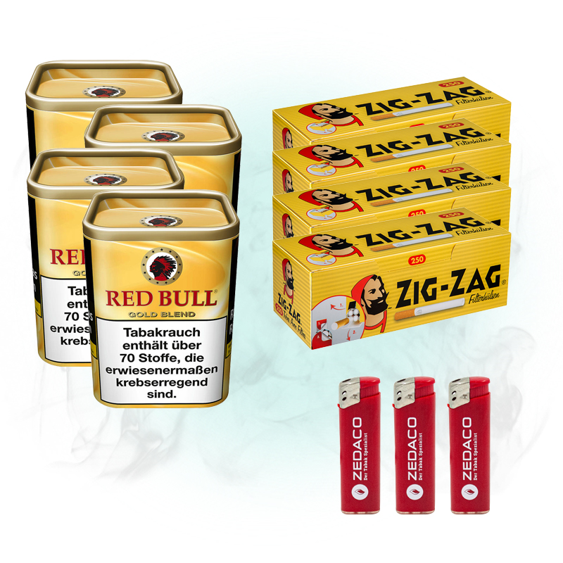 Red Bull Gold Tabak Aktion Large