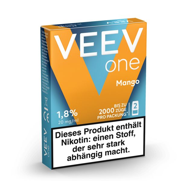 Veev One Mango 20mg Prefilled Pods