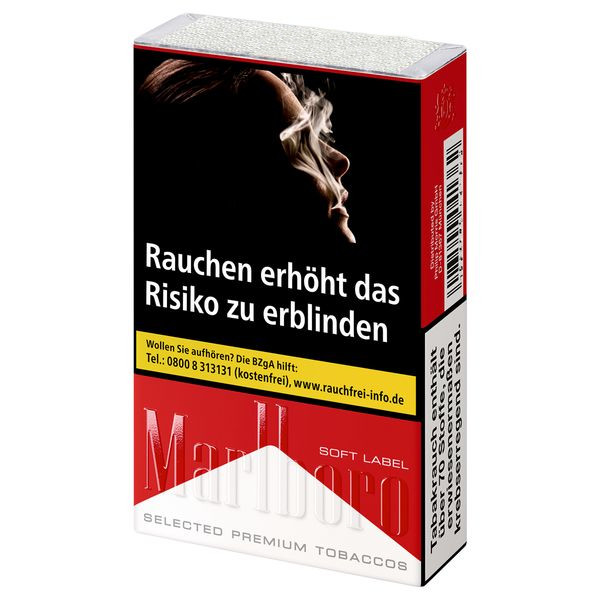 Marlboro Red Soft Original Pack Zigarretten Schachtel