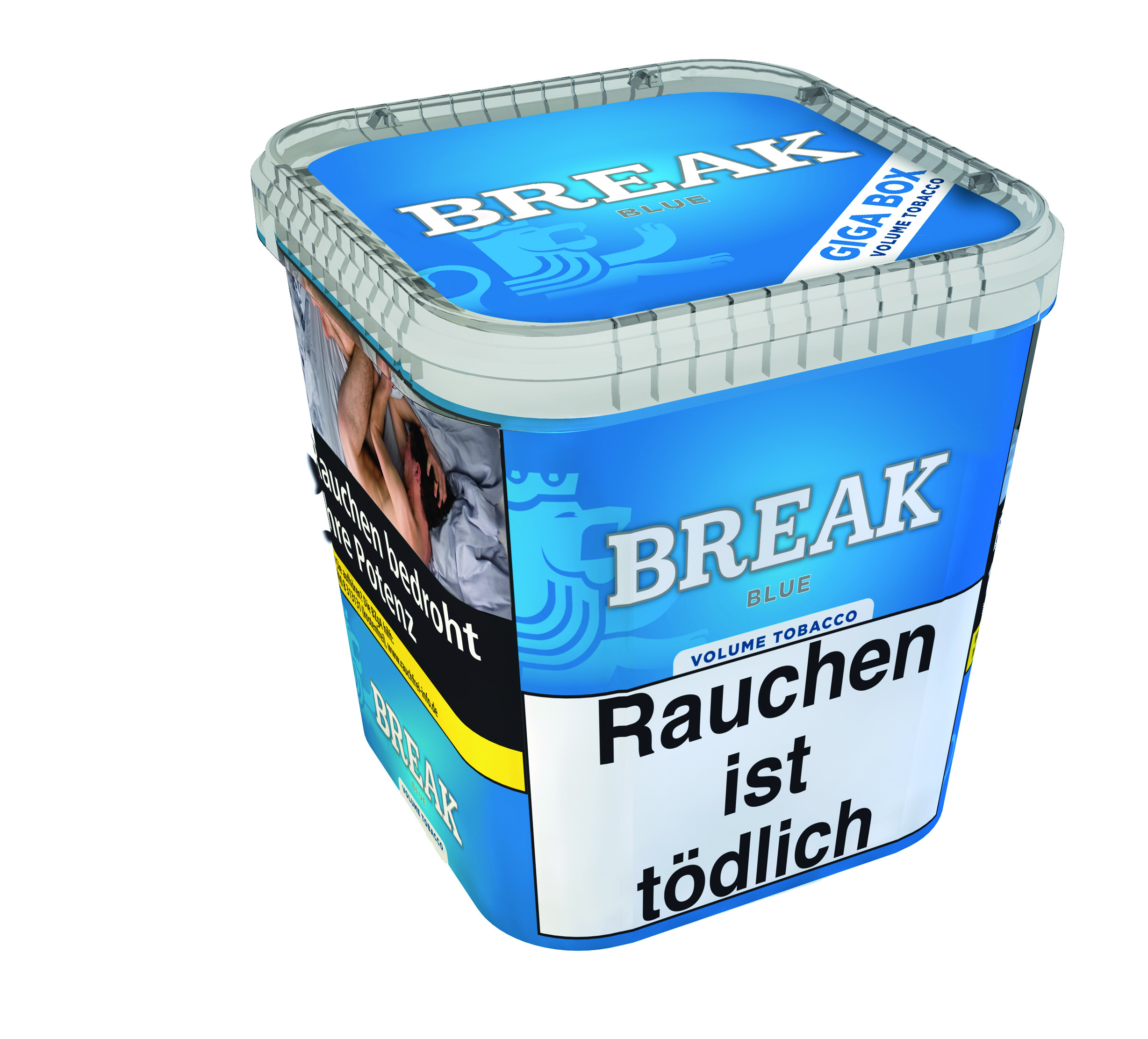 Break Blue Volumentabak Eimer