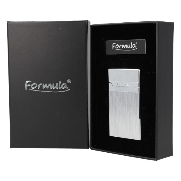 Formula Jet Feuerzeug Crocodile silber