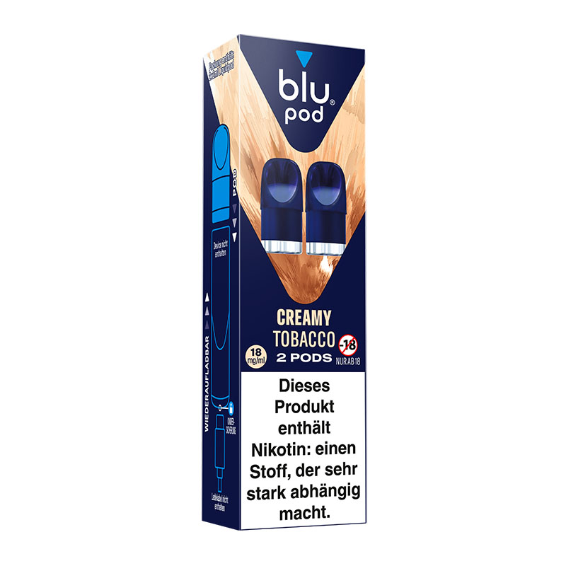 Blu Pod Creamy Tobacco 18mg Prefilled Pods Packung