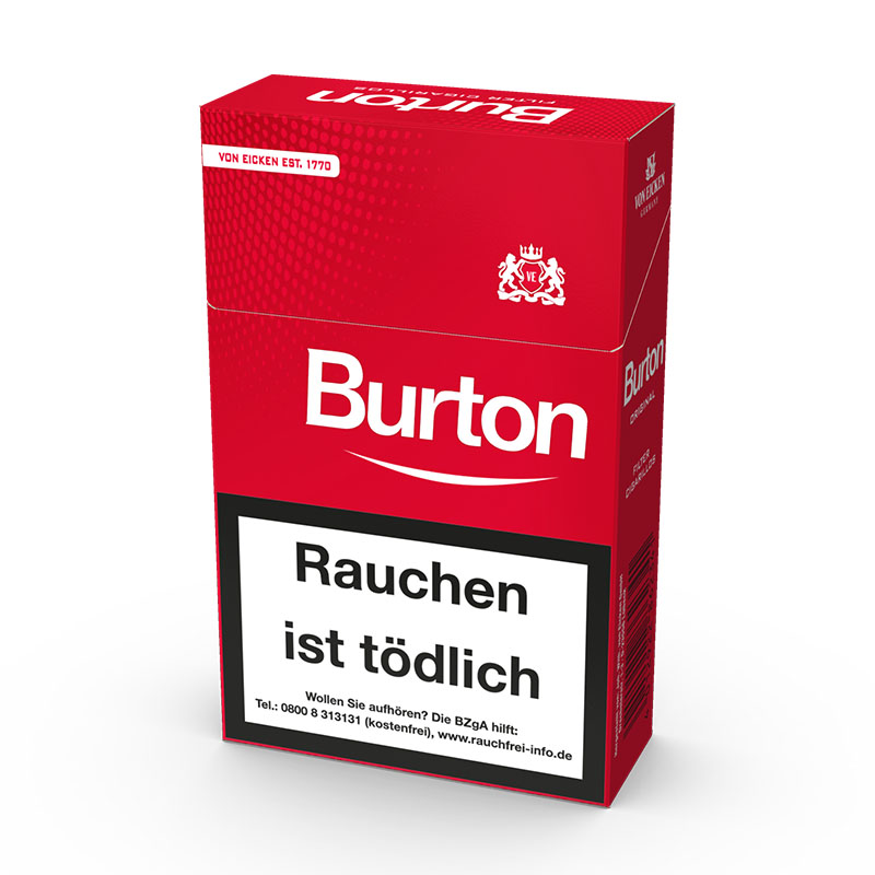 Burton Original Naturdeckblatt L Zigarillos Stange
