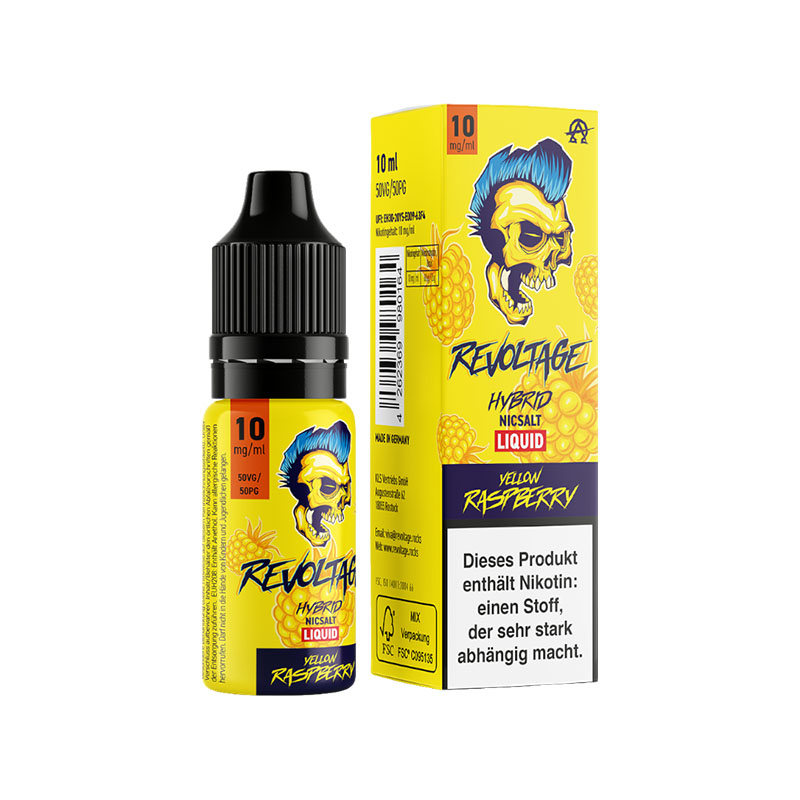 Revoltage Hybrid Nikotinsalz Liquid Yellow Raspberry 10mg