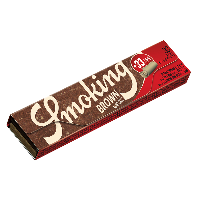 Smoking Brown King Size + Filter Tips Booklet