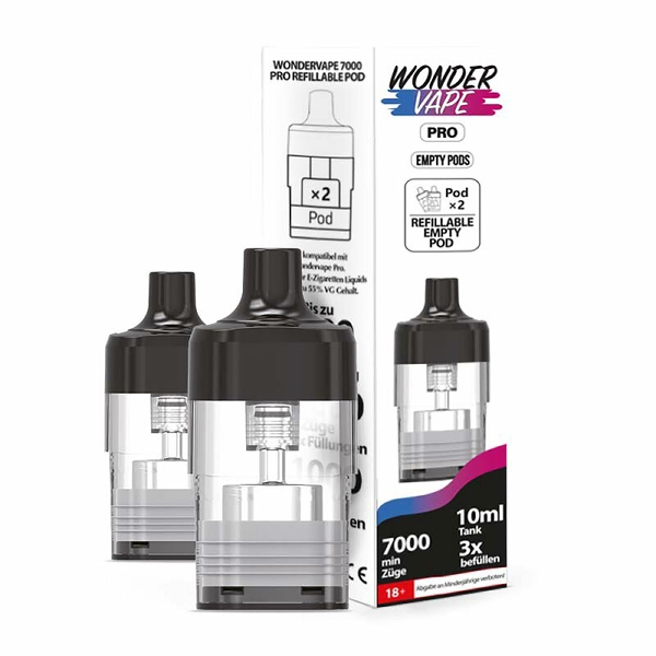 Wondervape 7000 Pro Leerpods Packung