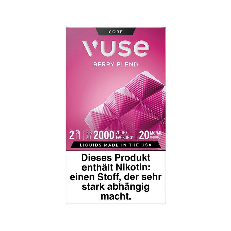 Vuse Berry Blend 20mg Prefilled Pods Front