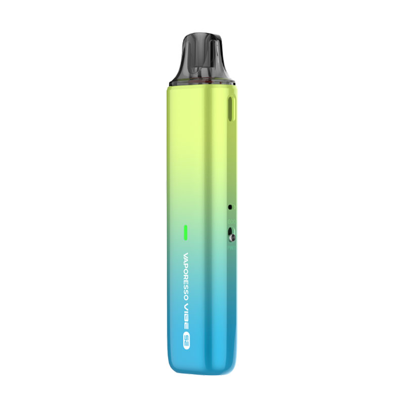 Vaporesso Vibe SE E-Zigarette Blau Grün Side