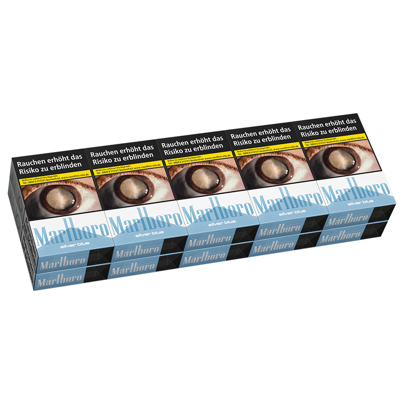 Marlboro Silver Blue Original Pack Zigaretten Stange