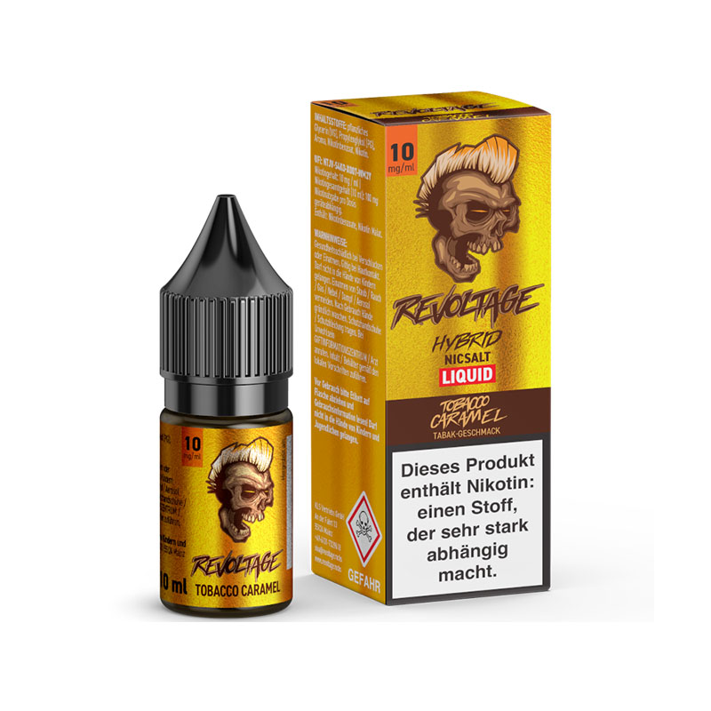 Revoltage Hybrid Nikotinsalz Liquid Tobacco Caramel 10mg