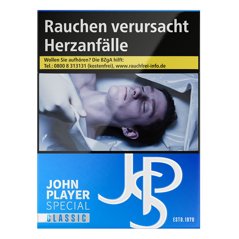 JPS Classic Blue 2XL Zigaretten Schachtel