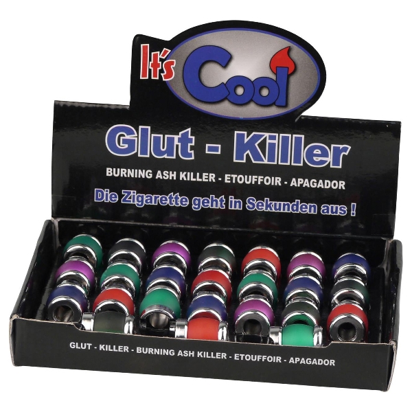 Cool Marble Metall offen farbig Gluttöter Display