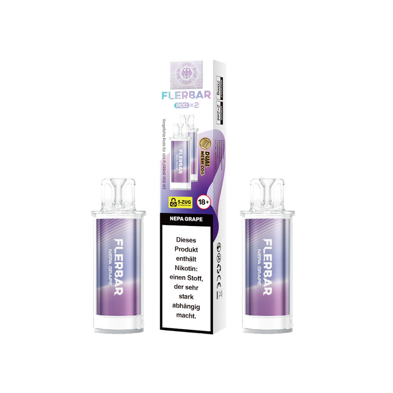 Flerbar Nepa Grape 20mg Prefilled Pods
