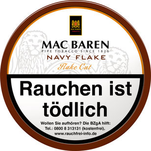 Mac Baren Navy Flake Pfeifentabak Dose