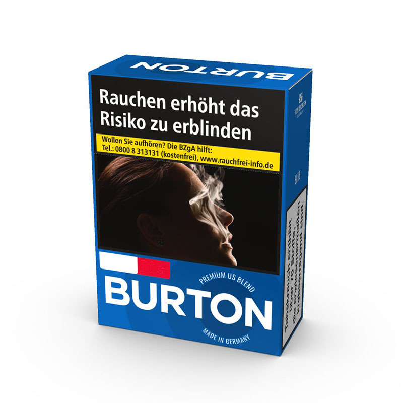 Burton Blue XXL Zigaretten Schachtel