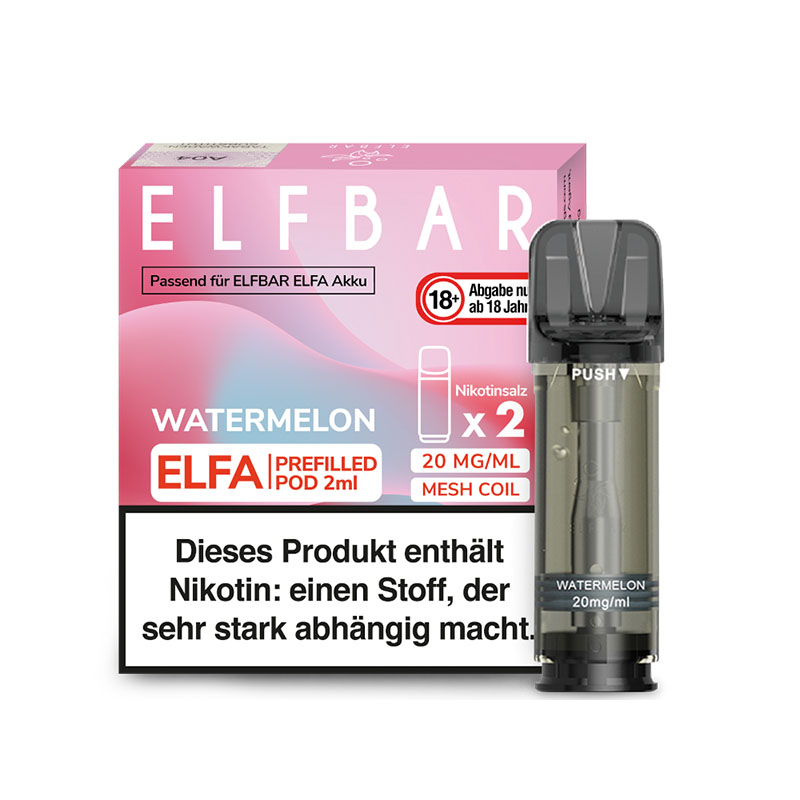 Elfbar Elfa Pods Watermelon - 20mg Nikotin