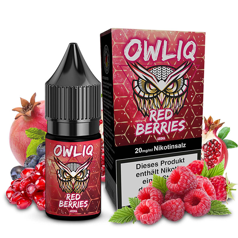 Owliq Red Berries 20mg Nikotinsalz Liquid