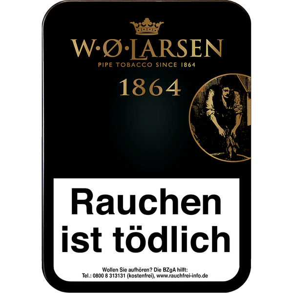 W.O. Larsens 1864 Pfeifentabak Dose