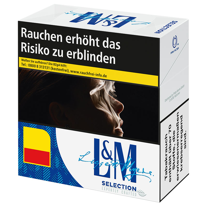 L&M Selection Blue 7XL Zigaretten Schachtel