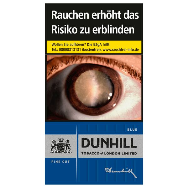 Dunhill Fine Cut Blue Original Pack Zigaretten