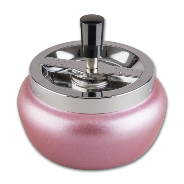 Schleuderascher Metall Rose chrom