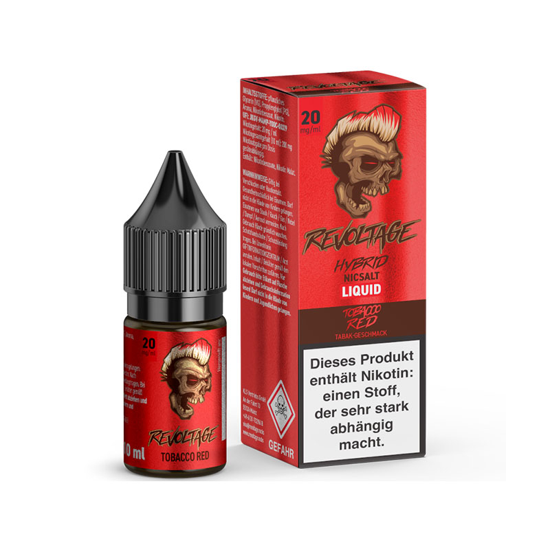 Revoltage Hybrid Nikotinsalz Liquid Tobacco Red 20mg