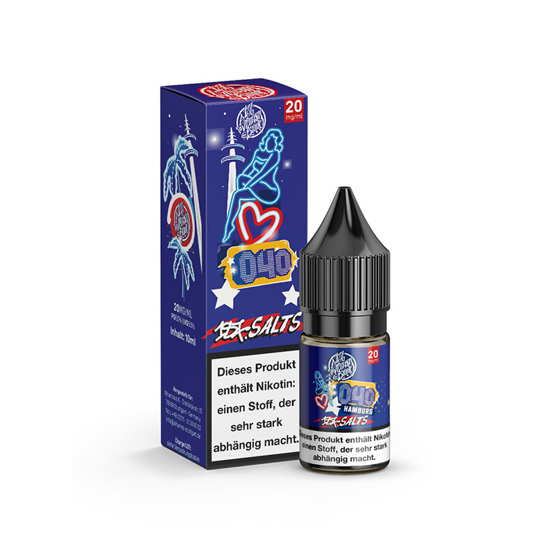 187 Salts 040 Hamburg 20mg Nikotinsalz Liquid