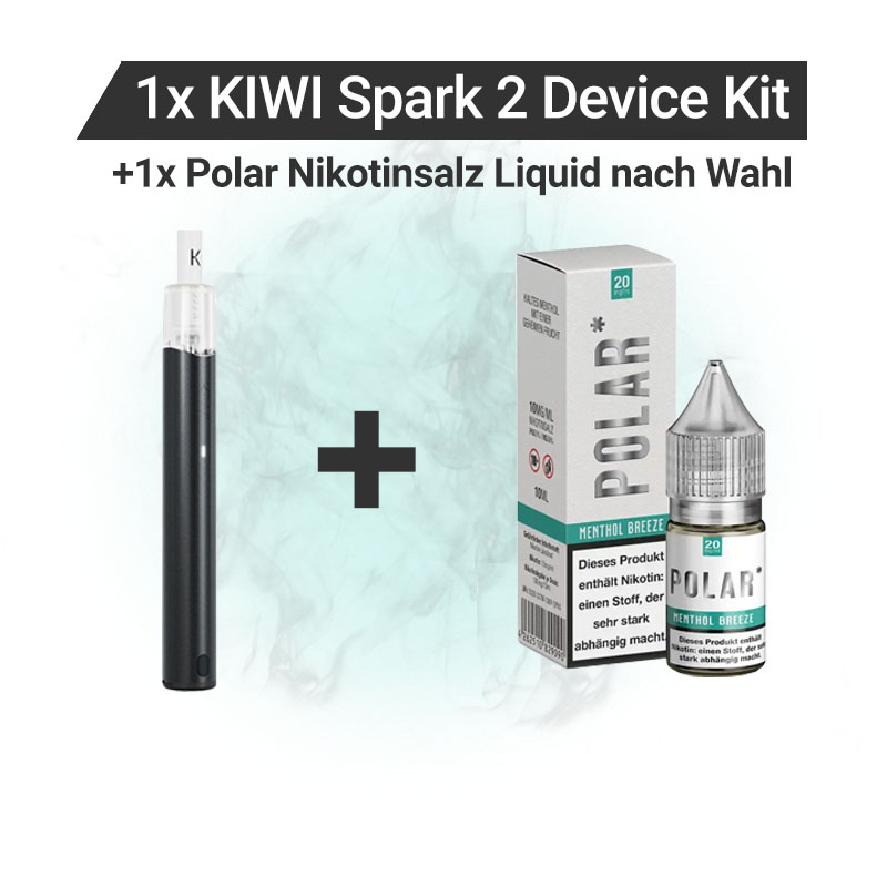 Kiwi Spark 2 + Polar Liquid Aktion