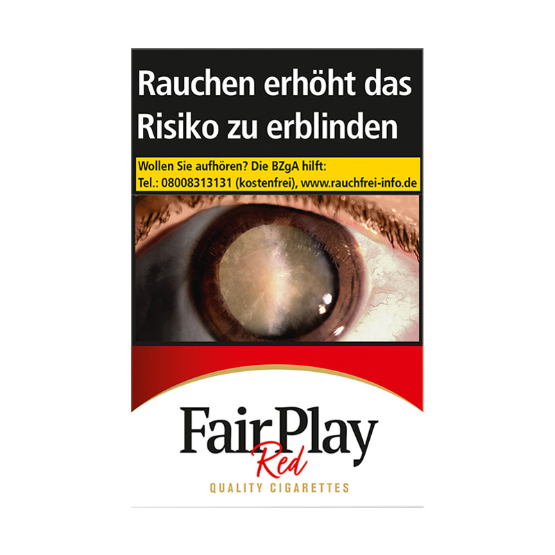 Fair Play Red Original Pack Zigaretten Schachtel
