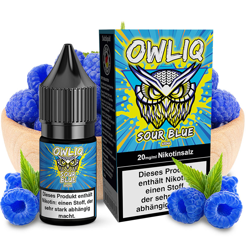 Owliq Sour Blue 20mg Nikotinsalz Liquid