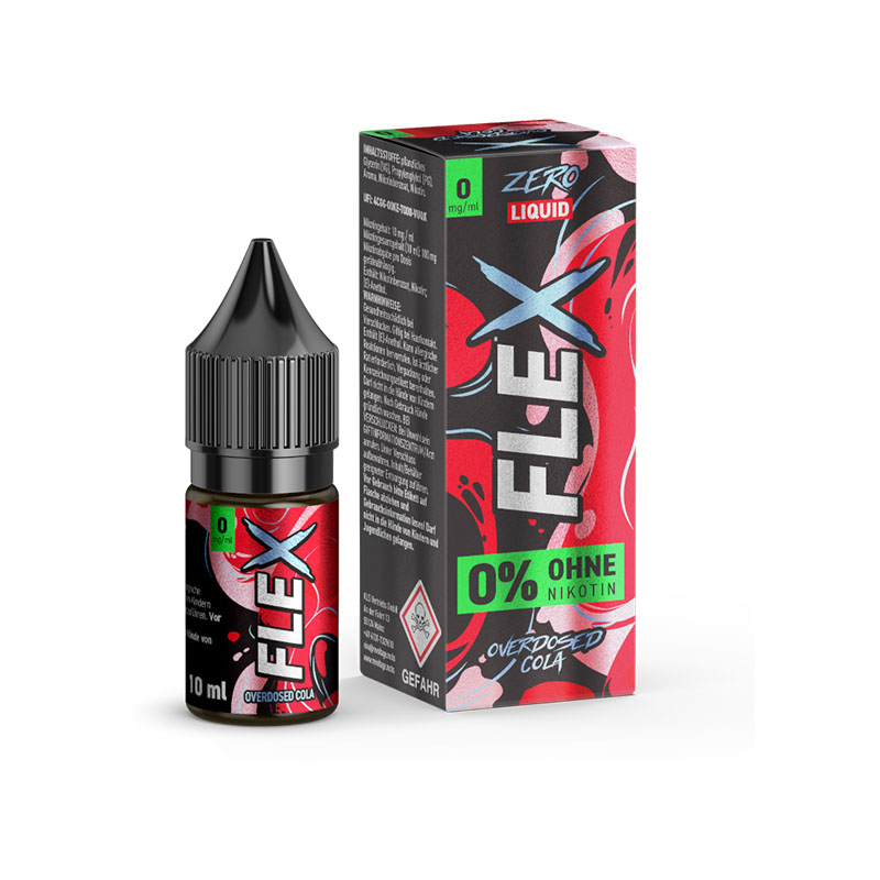 Revoltage Flex Overdosed Cola 0mg Liquid Flasche