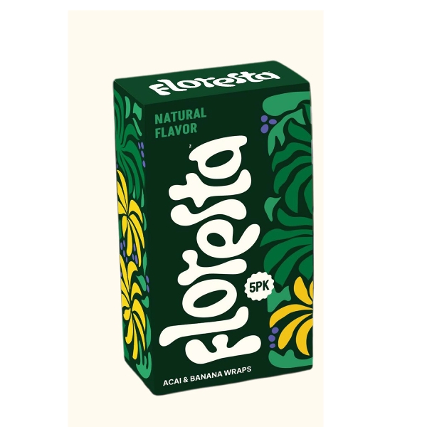 Floresta Acai & Banana Wraps Natural Flavor