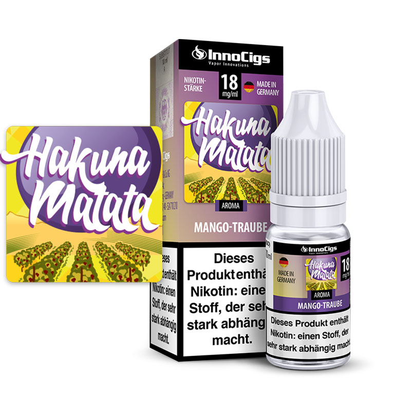 InnoCigs Hakuna Matata Traube Aroma 18mg